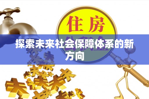 灵石探索未来社会保障体系的新方向