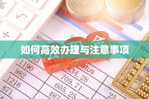 灵石如何高效办理与注意事项