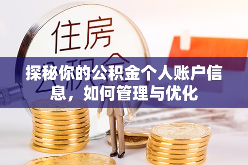 灵石探秘你的公积金个人账户信息，如何管理与优化