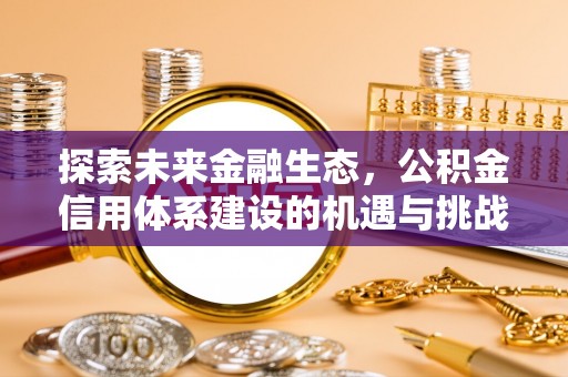 灵石探索未来金融生态，公积金信用体系建设的机遇与挑战
