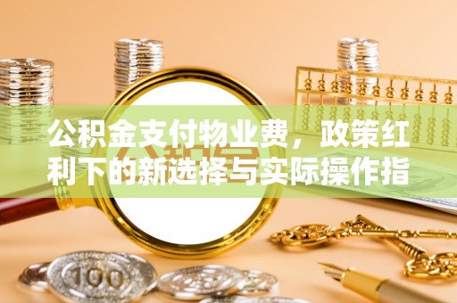 灵石公积金支付物业费，政策红利下的新选择与实际操作指南