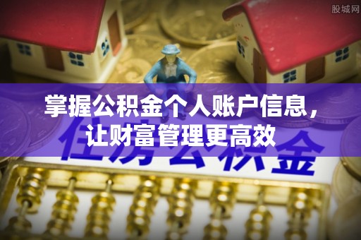 灵石掌握公积金个人账户信息，让财富管理更高效