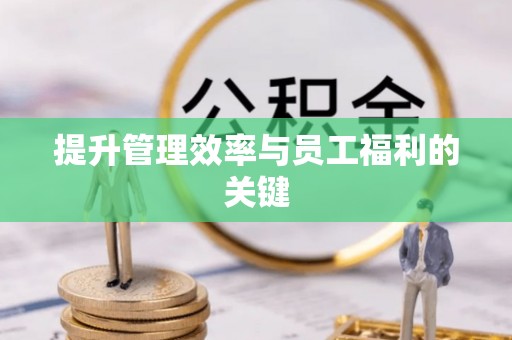 灵石提升管理效率与员工福利的关键