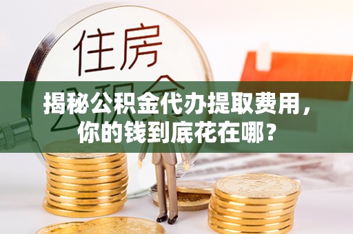 灵石揭秘公积金代办提取费用，你的钱到底花在哪？