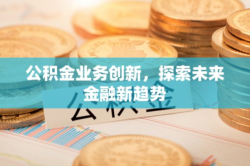 灵石公积金业务创新，探索未来金融新趋势