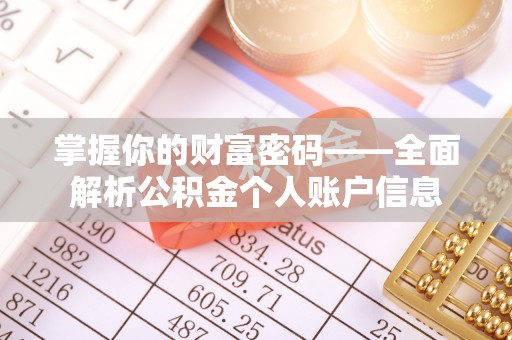 灵石掌握你的财富密码——全面解析公积金个人账户信息