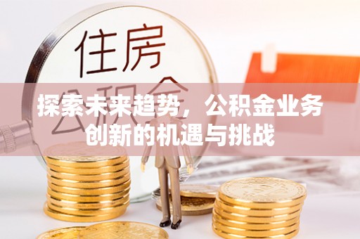 灵石探索未来趋势，公积金业务创新的机遇与挑战